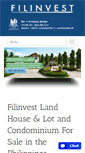 Mobile Screenshot of filinvestlegacy.com